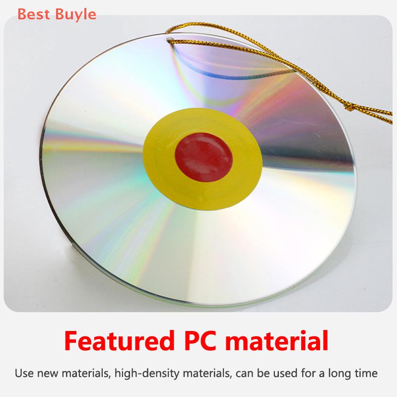 💖Best Buyle 1 sản phẩm thuốc chống muỗi chống CD phản chiếu hai mặt kèm chuông bảo vệ cây trong vườn đồ trang trí sân vườn mắt đáng sợ