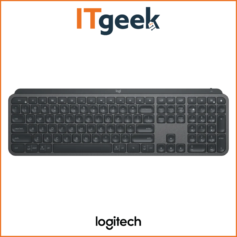 Logitech MX Keys Advanced Wireless Illuminated Keyboard Singapore