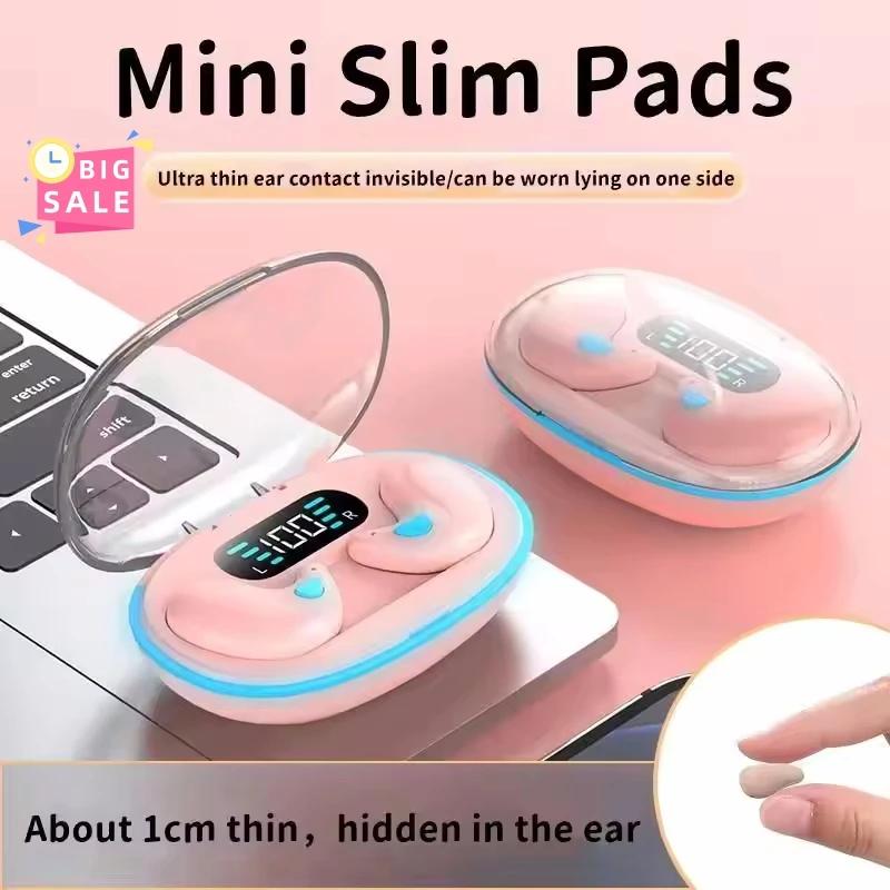 New X55 Wireless Bluetooth Headphones Mini Earbuds Bluetooth Earphones Bass Noise Reduction Earbuds HiFi Stereo Headsets ราคา 118 บาท*ส่งฟรี