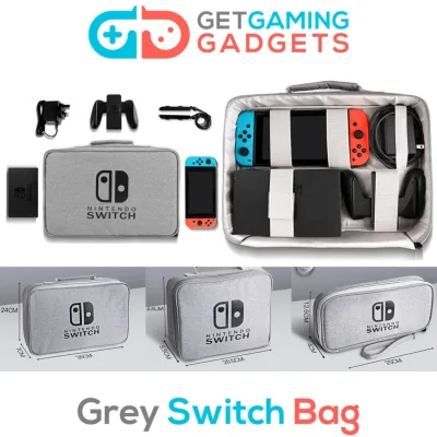 Nintendo Switch/Lite Storage Travel Case Carry Bag Pouch Accessories - 3 Different Sizes