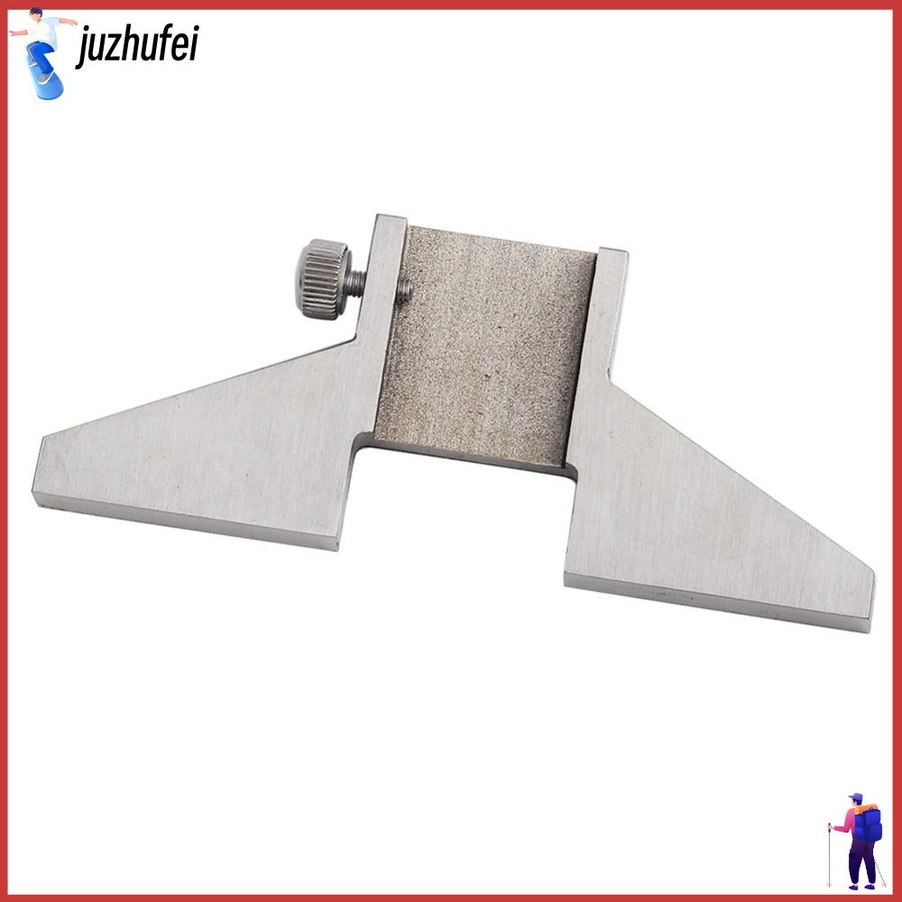 JUZHUFEI 4 inch, 6 inch, 8 inch, 12 inch Đế thước đo độ sâu Thép không gỉ Thiết kế thanh T Phụ kiện thanh T Độ chính xác cao Núm vặn Phụ kiện đo độ sâu caliper thước cặp vernier để đo độ sâu và bước