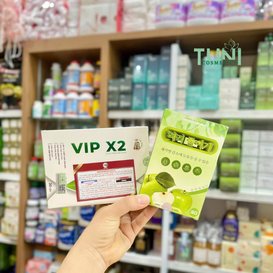 [MUA 1 TẶNG 1] Giảm cân Tiến Hạnh VIP X2 chính hãng mẫu mới 2023, tặng kèm Detox (liệu trình 30 ngày)