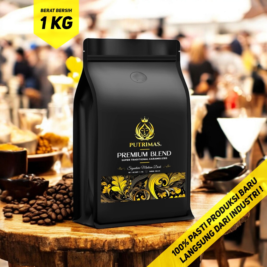 Putrimas premium blend traditional black coffee 1 kg