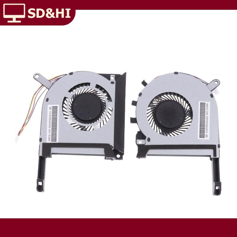 SD&HI พัดลมระบายความร้อนซีพียูซีพียูแล็ปท็อป GPU สำหรับ Asus Tuf Gaming TUF FX506เกม FX95D FX505GM FX505 FX86 ราคา 113 บาท*ส่งฟรี