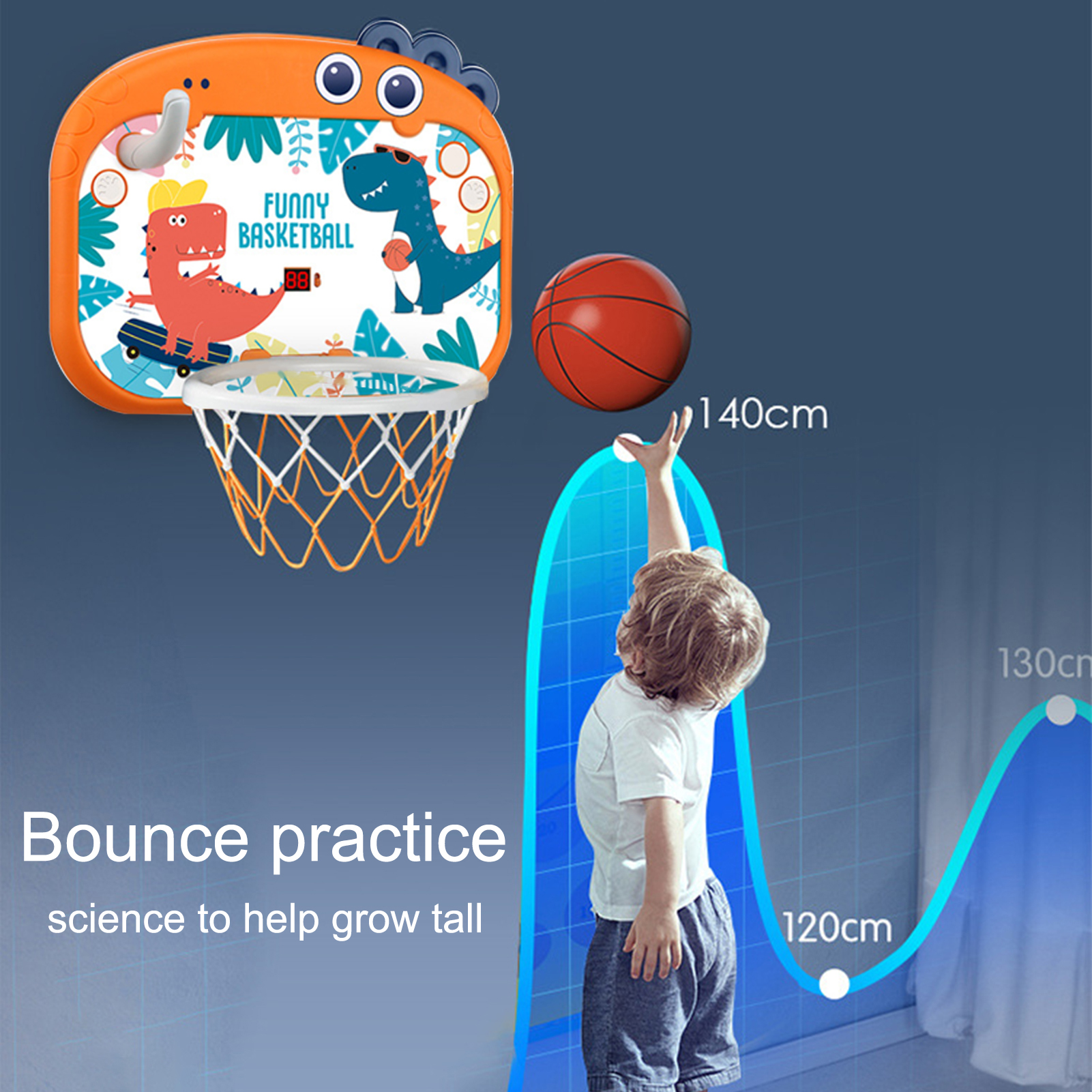 Basketball Toys for Boys Scientifically Designed Toy to Help Grow Taller