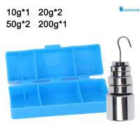 【Rockhouse】 Lab Slotted Weight Set Metal 200g 50g 20g 10g for Educational and Research Use [New Products]