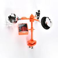 HOUCHU Chống thấm nước Máy xua đuổi chim năng lượng  trời Xoay 360 độ Đèn phản quang Thiết bị ngăn chặn chim Chất ngăn chặn âm thanh Giọng nói thông minh Máy xua đuổi bằng sóng siêu âm Sử dụng trong vườn cây ăn quả