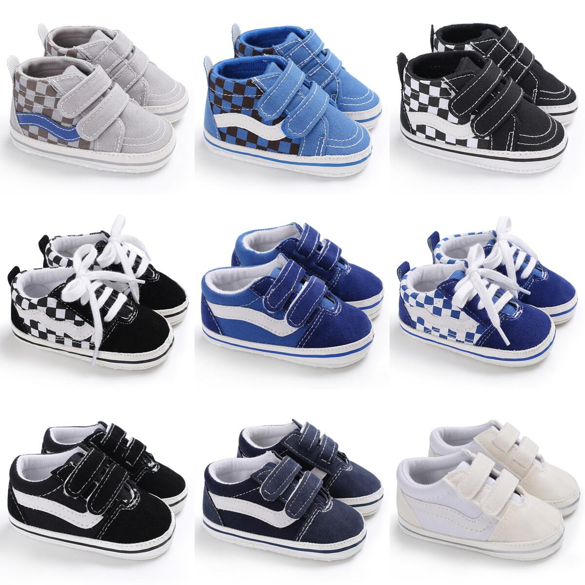 Giày lễ tắm trẻ bé trai và bé gái giày vải giày em bé đế cotton bền thường giày cho trẻ mới biết đi thích hợp cho trẻ em