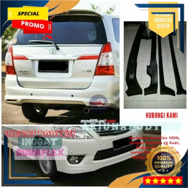 (COD) bodykit toyota grand kijang innova 2011-13 luxury BODYKIT INOVA BODY KIT INOVA body kit GRADE-A Harga 1,066,577 rupiah*Gratis Ongkir