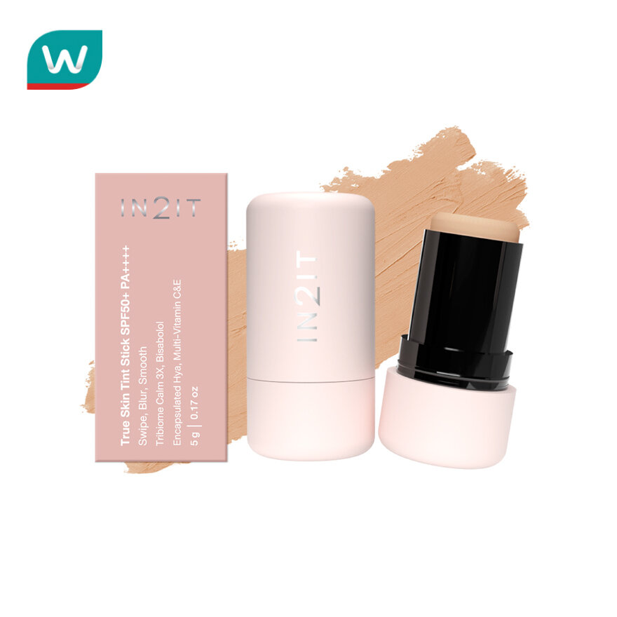 In2It True Skin Tint Stick SPF50+ PA++++ 5g. 2N Neutral Sand ราคา 258 บาท*ส่งฟรี