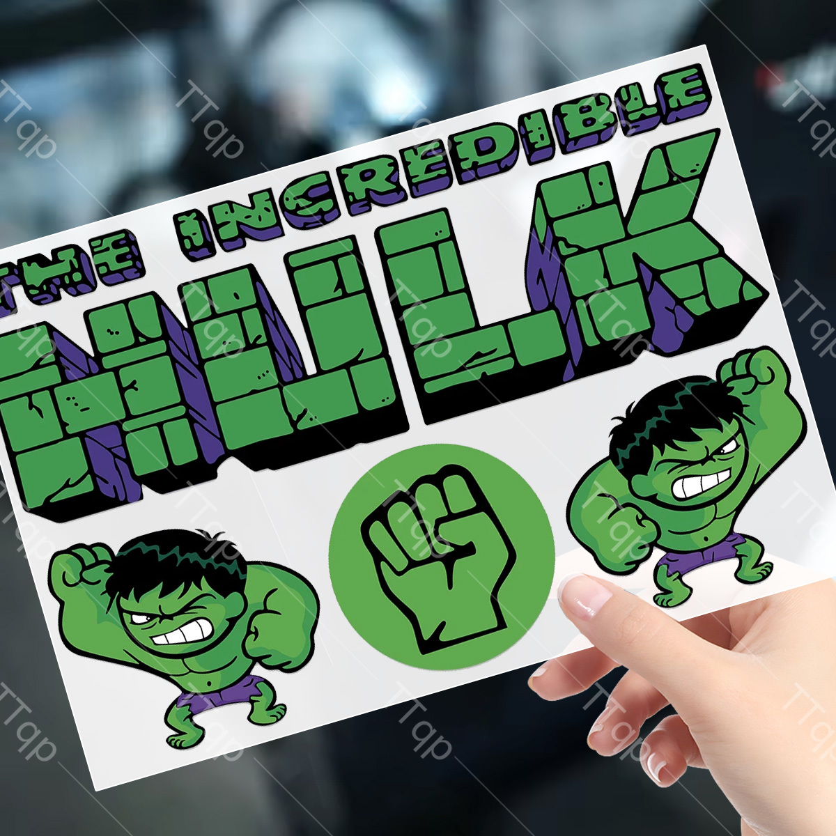 Bộ Decal Hình Hoạt Hình Cho Xe Đạp Nhãn Dán Vinyl Bền Chống Nước Dán Khung Xe Tay Lái Ốc Phuộc