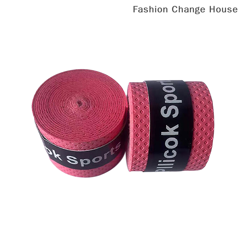 🔥Hot Sale🌟FCH🌟 ไม้เทนนิสแห้ง1ชิ้นแผ่นกันลื่นดูดซับเหงื่อเทปพันด้ามจับแบดมินตันแร็กเก็ตสั่นสะเทือนโอเวอร์กริปกีฬา ราคา  4 บาท*ส่งฟรี