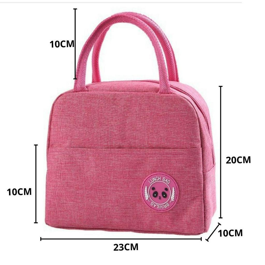 TAS BEKAL / TAS SERBAGUNA / TAS SUSU COLLER BAG ASI LUNCH BAG COOLER MAKANAN ANAK TAS LUNCH BOX KARAKTER BRIVILAS IMPORT