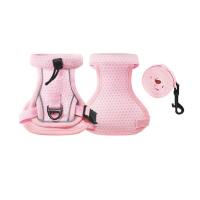 YITAQI SHOP Thiết kế phản quang Áo vest dây đai cho mèo Bằng chứng thoát hiểm Áo vest có thể điều chỉnh Dây Dẫn Thú Cưng Dễ thương Thoải mái Dây kéo cho mèo Du lịch