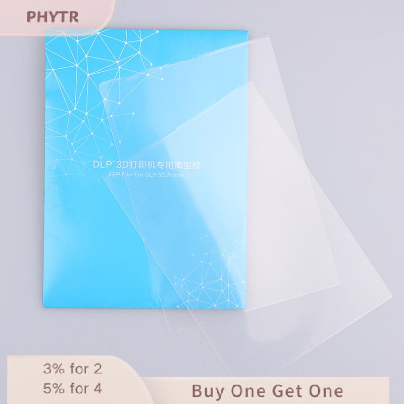 PHYTR HOT 2pcs FEP Film สำหรับ Photon MONO x Resin 3D Printer SLA/LCD FEP Sheets ราคา 145 บาท*ส่งฟรี