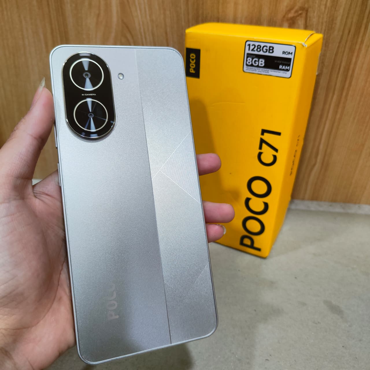 Xiaomi Poco C71 Ram 4GB Rom 128GB Second Original Harga 1,200,400 rupiah*Gratis Ongkir