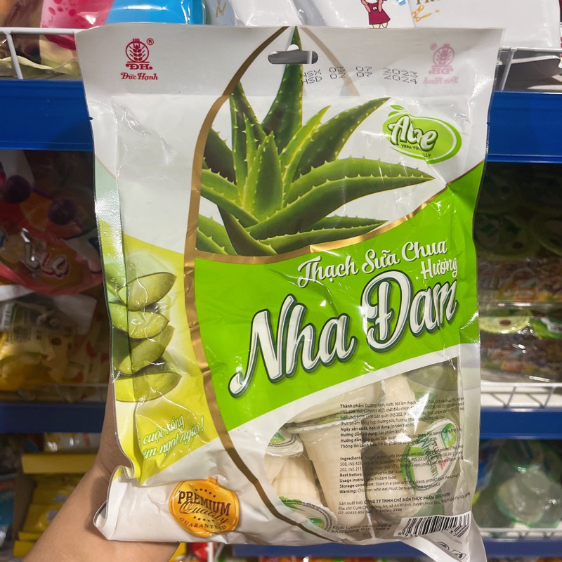 Thạch Sữa Chua Nha Đam Gói 400g