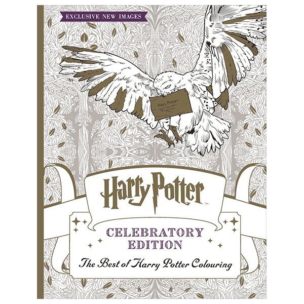 Sách Ngoại Văn - Fahasa - Harry Potter Colouring Book (Celebratory Edition)