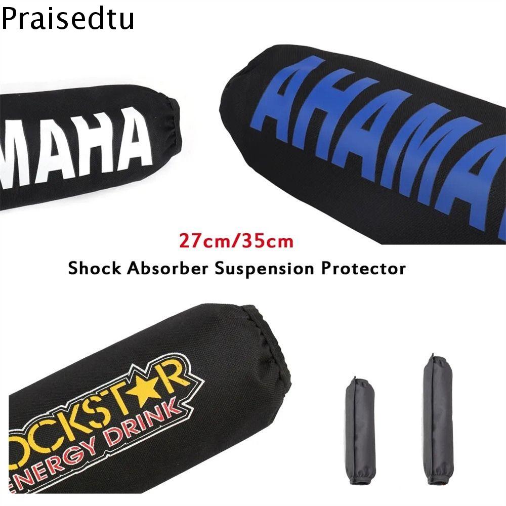 PRAISEDTU Phổ thông ATV Quad Xe đạp địa hình Bảo vệ xe máy Xe đạp địa hình Vỏ phuộc xe máy Bảo vệ giảm chấn Nắp phuộc sau Ốp chống sốc phía sau Vỏ bộ giảm chấn