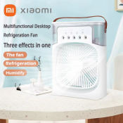 Xiaomi Portable Air Conditioner Fan with LED Lights and Sprayer