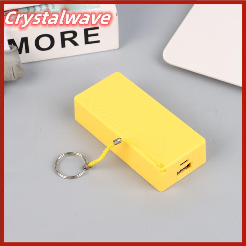 🔥🔥🔥【Fast Shipping】 Điện thoại di động ngân hàng sạc pin gói cho trường hợp tự làm hộp Protable đầy màu sắc stroage hộp