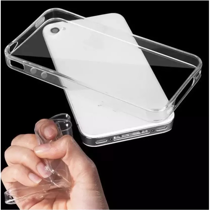 Ốp silicon iphone 4 / iphone 4s trong suốt