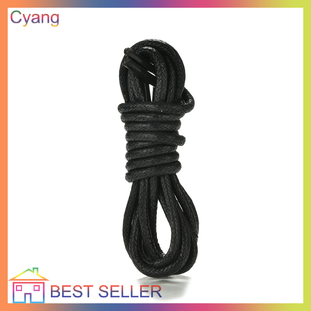 Cyang dây giày tròn dây giày bootlaces da nhiều màu 27.6