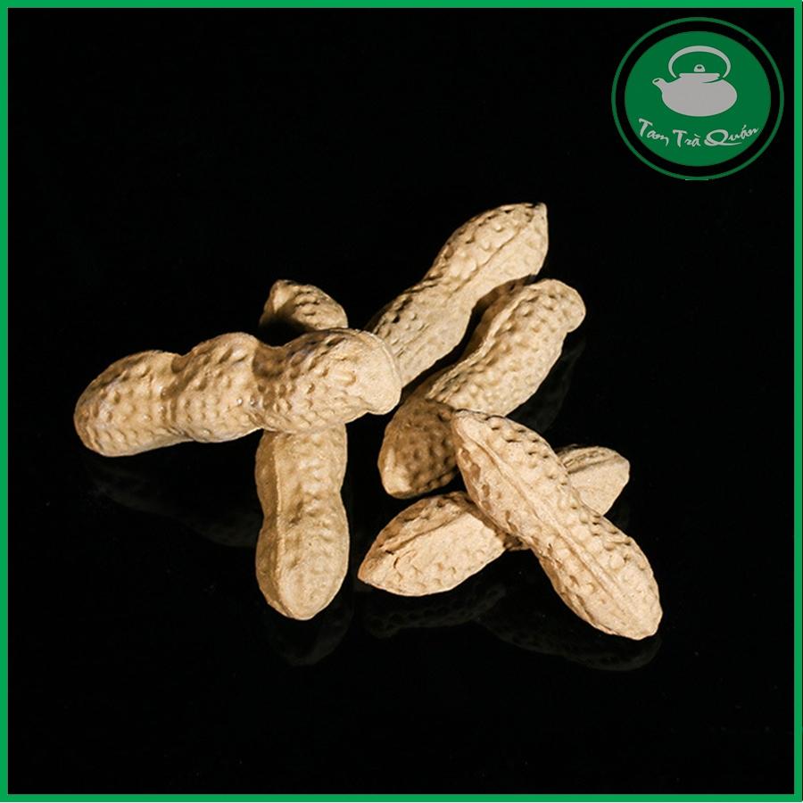 Củ lạc ( đậu phộng ) trang trí bàn trà chất đất đoàn sa