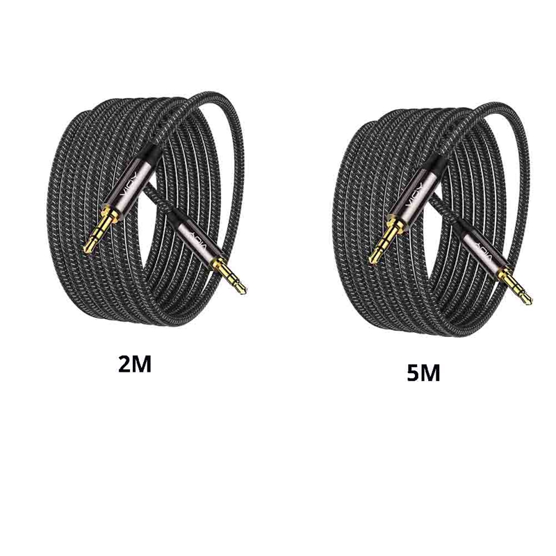 3.5mm AUX Stereo Audio Cable Male to Male Headphone Extension Cables Projector Amplifier Cable Audio Cable