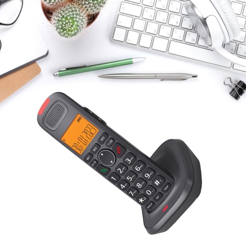 Multifunctional D1015 Wireless Landlines Telephone Cordless Phone Desktop Telephone ราคา 839 บาท*ส่งฟรี