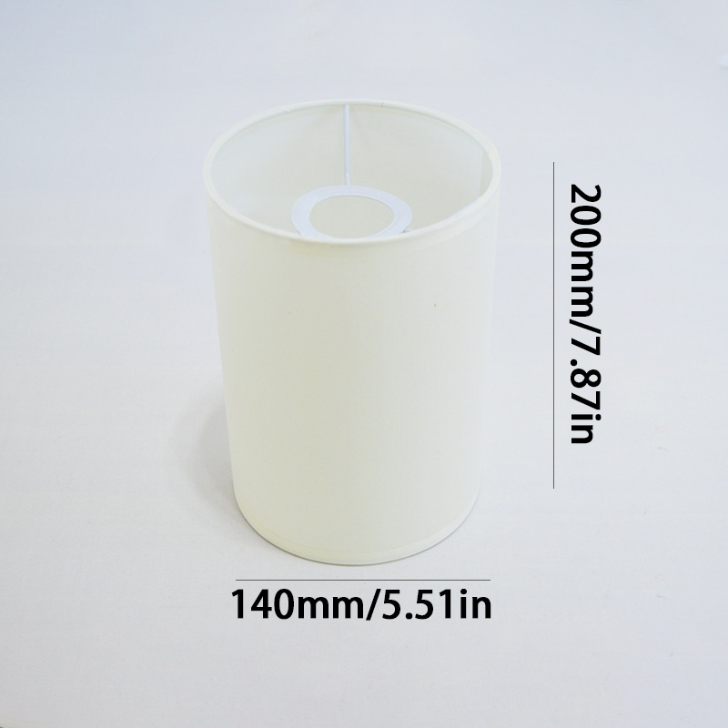 Nuoke1PC For Wall Cloth Drum Light Lamp Shade Cylindrical Lamp Shade
