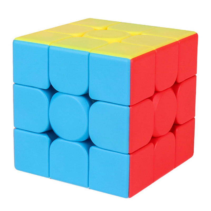 Moyu Meilong 3x3 Speed Cube Stickerless Ergonomic Magic Cube Children Educational Puzzles Toys For Birthday Gifts