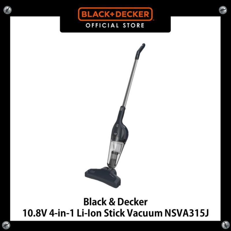 Black & Decker 10.8V 4-in-1 Li-lon Stick Vacuum NSVA315J handheld vacuum cleaner stick Singapore