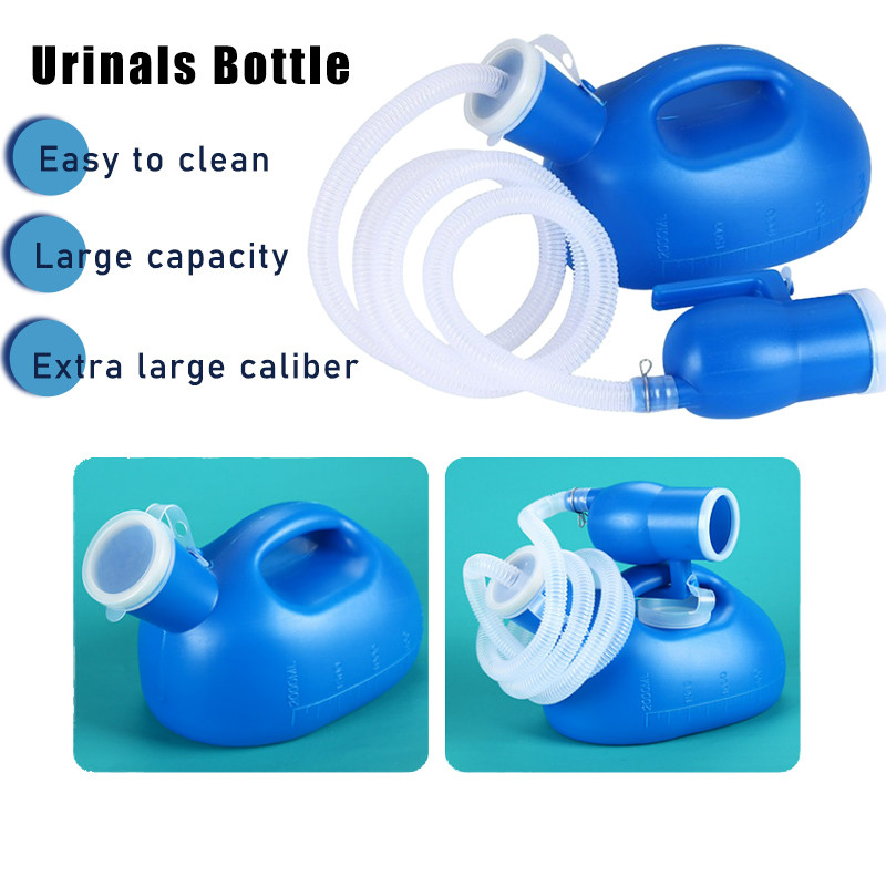2000ml Elderly Men Urinals Pee Container Urinals Bottle Large Capacity Portable Urine Collector