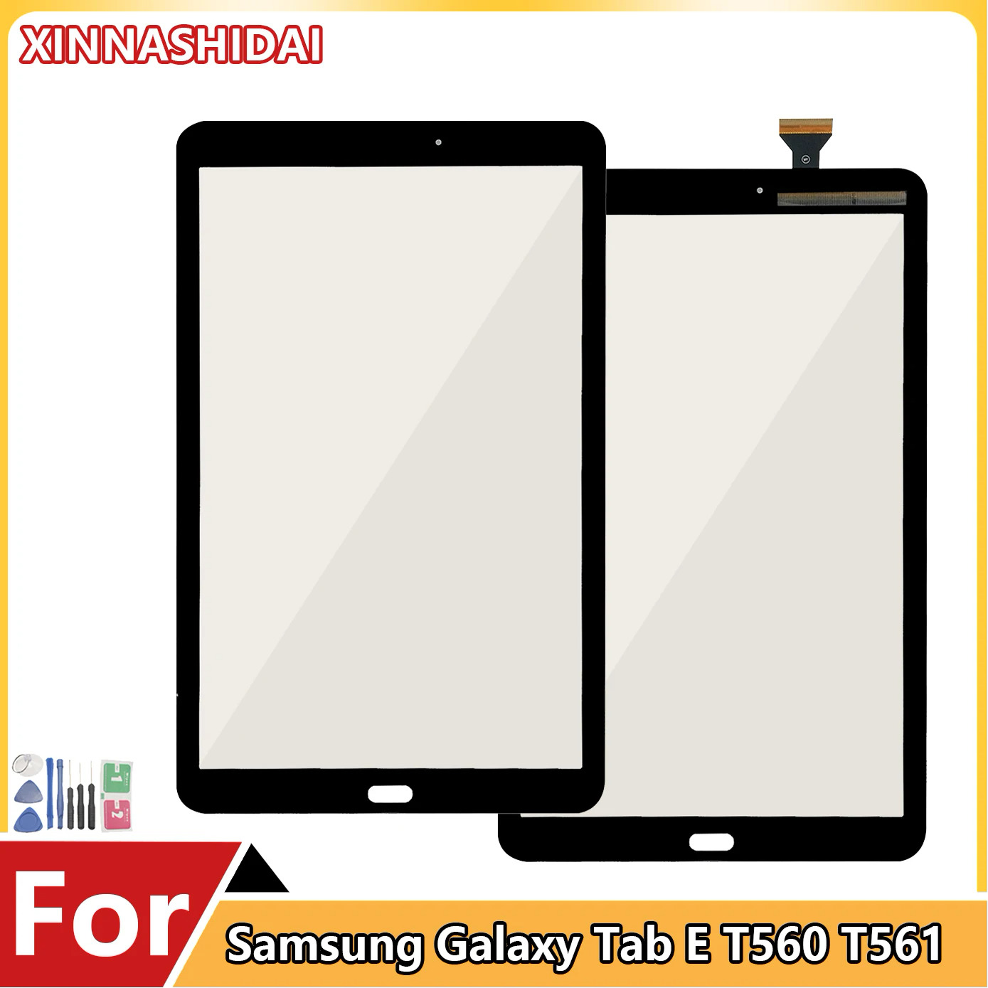 Cảm Ứng Đối Với Samsung Galaxy Tab E 9.6 SM-T560 SM-T561 T560 T561 Màn Hình Cảm Ứng Digitizer Bảng Điều Chỉnh Cảm Biến Máy Tính Bảng Thủy Tinh Công Cụ
