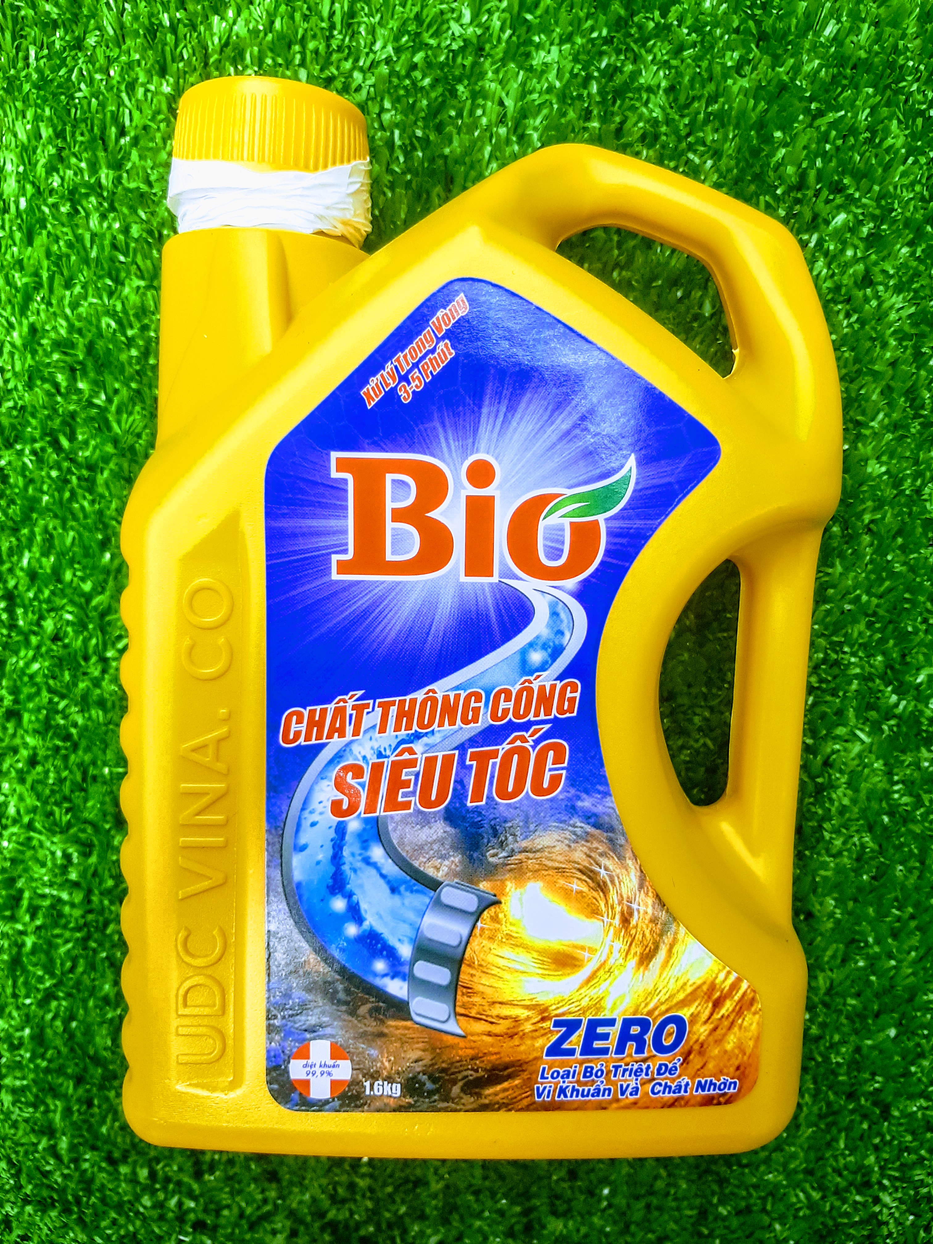 Nước Thông Cống Mạnh Siêu Tốc BIO 1.6Kg Thông Tắc Nghẽn Cống Cực Mạnh