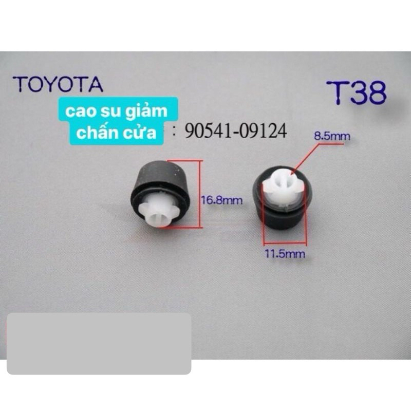 cao su giảm chấn cánh cửa toyota