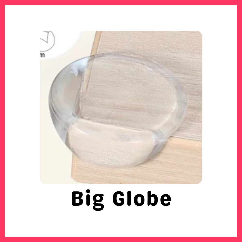 Baby Safety Table Corner Protector Edge Guard Transparent Anti-Collision Pelindung Bucu Meja Kabinet 硅胶防撞角