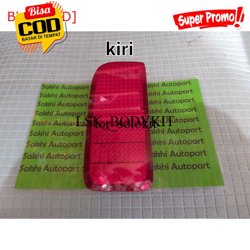 mata kucing reflektor bemper belakang yaris 2012-2013 kiri Harga 101,200 rupiah*Gratis Ongkir