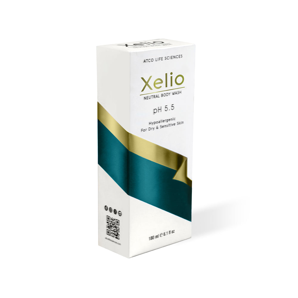 Xelio Neutral Body Wash | Body Cleansing Care | 180ml