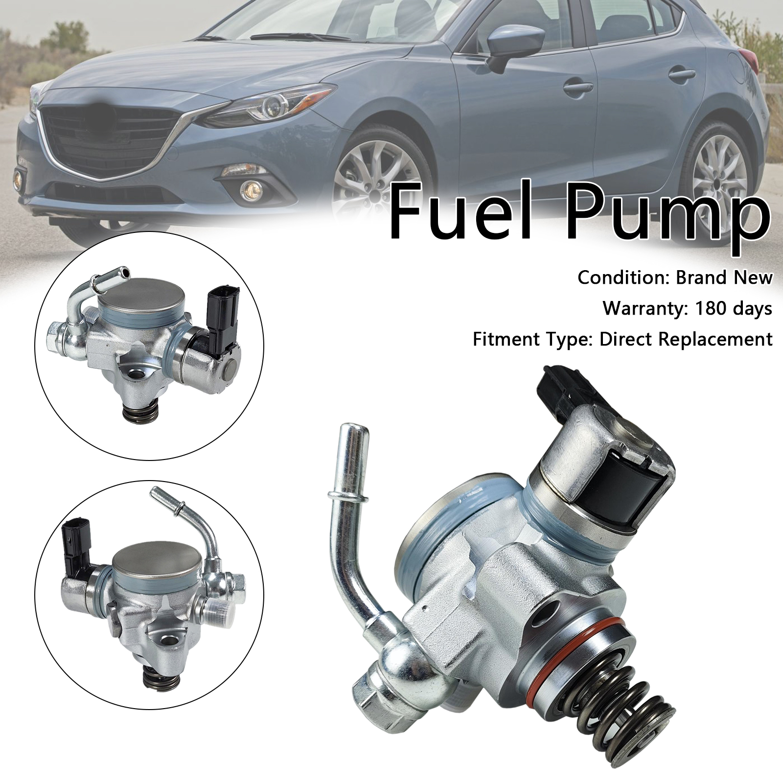 High Pressure Fuel Pump Fit MAZDA 3 2012-2018 6 2014-2017 CX-5 2013-2018 ราคา 2,908 บาท*ส่งฟรี