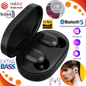 ภาพหน้าปกสินค้าหูฟัง TWS หูฟังไร้สาย HiFi Blth 5.0 ชุดหูฟังสเตอริโอในหู เอียร์พอดแบบสปอร์ต หูฟัง BASS ลดเสียงรบกวน หูฟังเกม TWS Earphone HiFi Blth 5.0 Wireless Earbuds Stere ที่เกี่ยวข้อง
