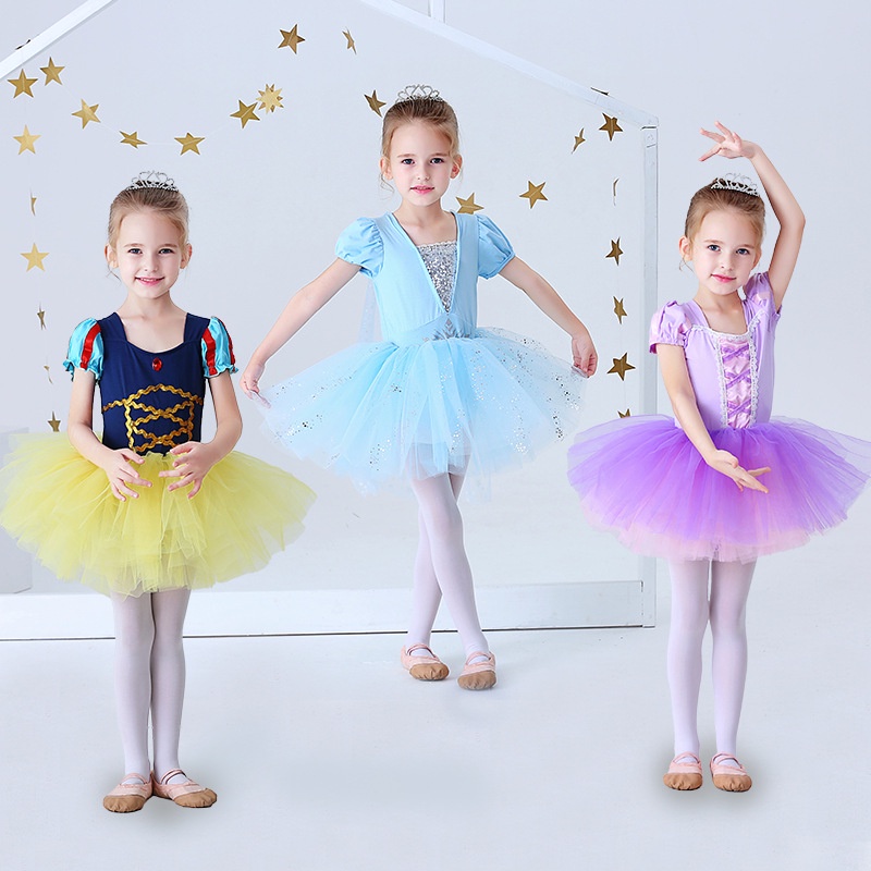 Frozen ballet dress best sale