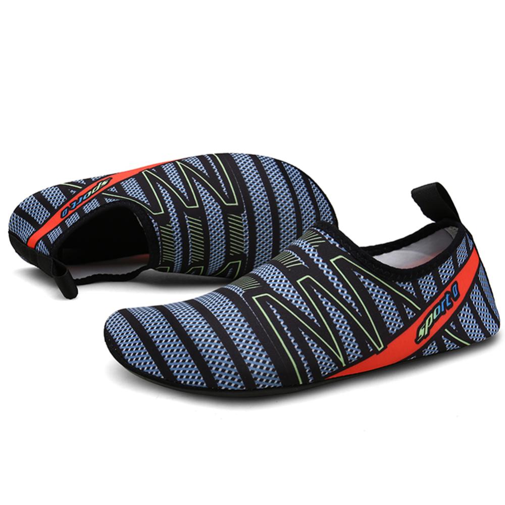 Men Aqua Slip-on Sneakers Water Sports Swimming Shoes Quick Dry Footwear