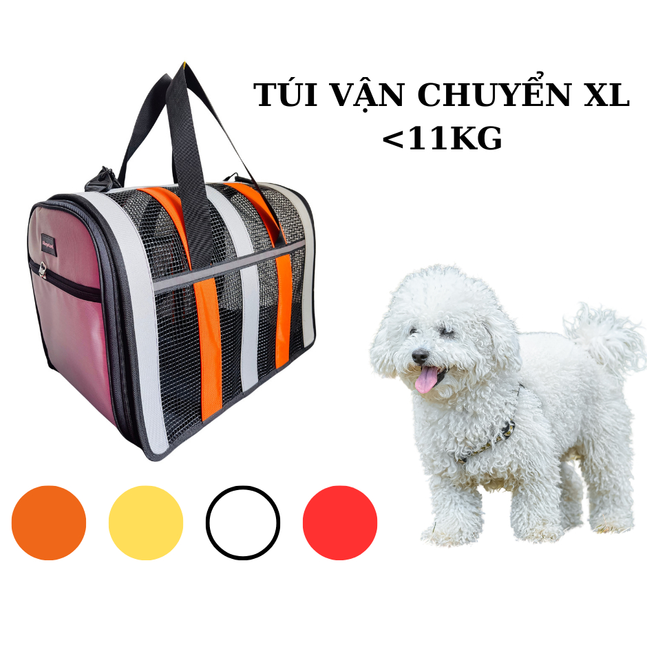 (Kèm lót) Túi vận chuyển SIZE XL cho thú cưng 10kg