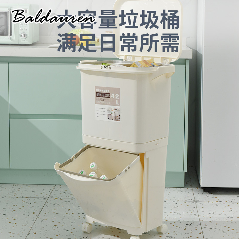 BALDAUREN ถังขยะถังขยะถังขยะความจุถังขยะ น้ำหนักเบา ใช้งานได้ ต้องมี แฟชั่น ULT24B0EGZ 49Z241205 ราคา 669 บาท*ส่งฟรี