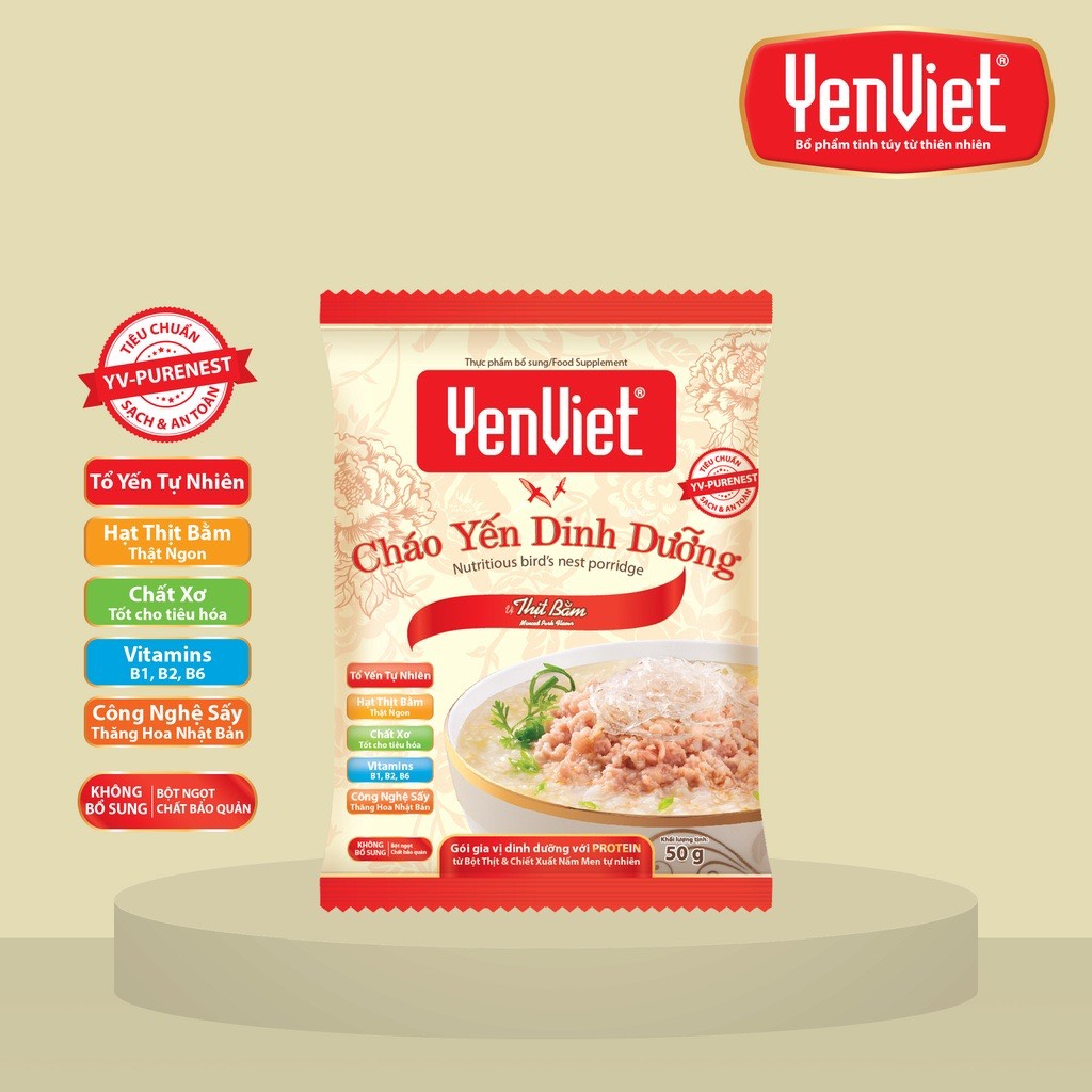 Cháo Yến Dinh Dưỡng YenViet