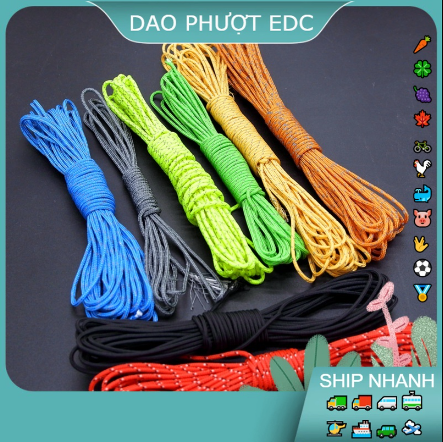 31m - dây dù paracord 7 lõi 4mm tròn