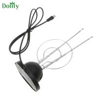 Dolity เสาอากาศทีวีในอาคาร-VHF/UHF เสาอากาศทีวีความละเอียดสูงพร้อมหู