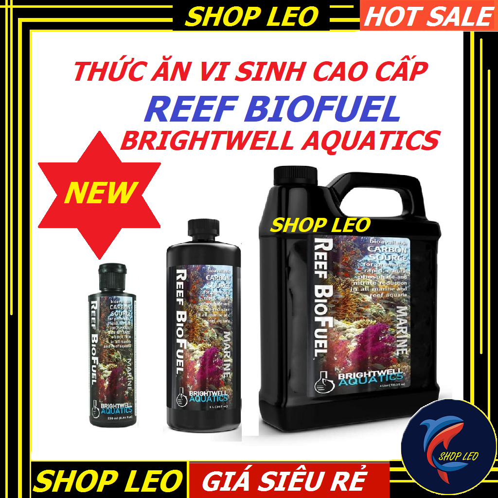 Thức ăn vi sinh Reef BioFuel cao cấp hồ cá biển– thức ăn vi sinh bể cá biển BRIGHT/WELL AQUA/TICS - 